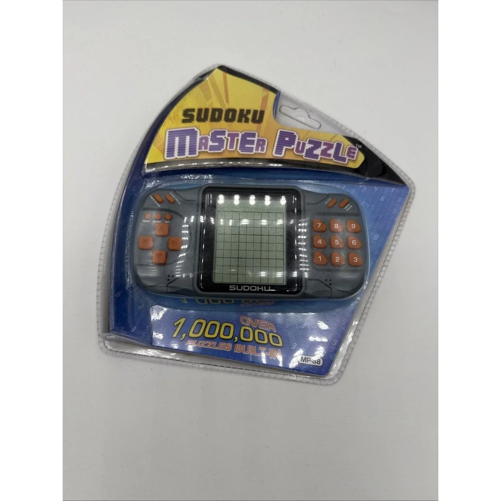 Sudoku Master Puzzle Hand Held Electronic Game - MP-88 - Brand New Sealed